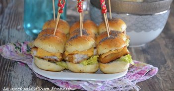 mini burger poisson (recette fish burger) burger au poisson fish