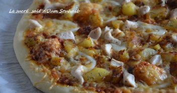 pizza poulet pomme de terre pizza poulet pomme de terre