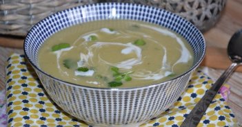 soupe de courgette froide au lait de coco soupe de courgette froide au lait de coco