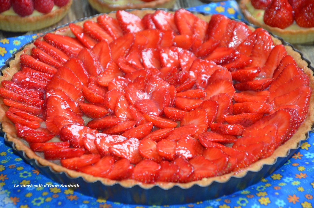 tarte-aux-fraises-et-creme-amande