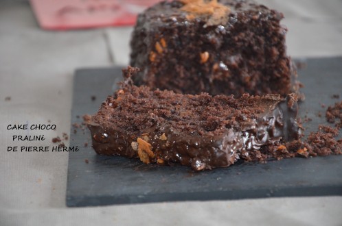 cake chocolat pierre hermé noisette et glaçage