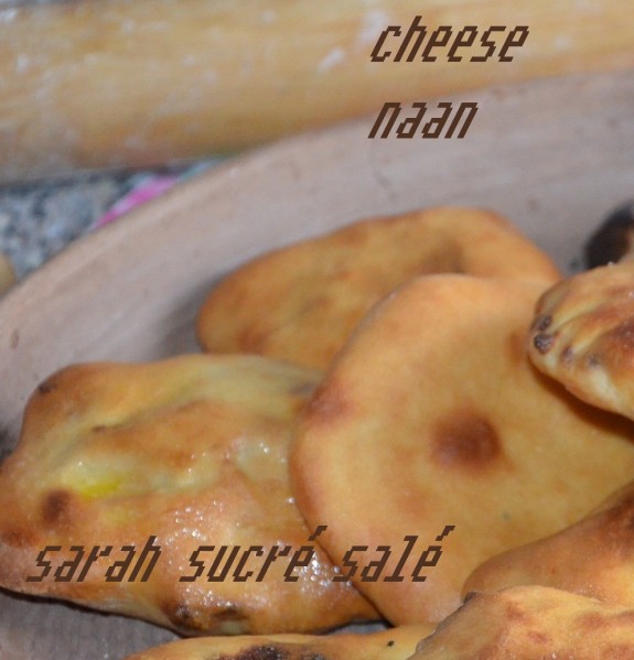 cheese naan au four pain indien au fromage