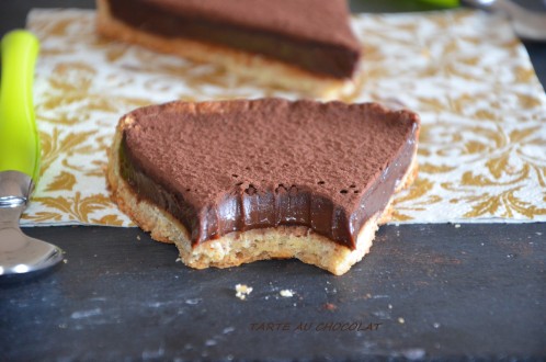 tarte au chocolat noisette