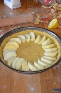 tarte aux pommes alsacienne 2