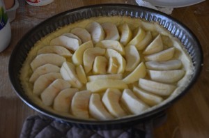 tarte aux pommes alsacienne facile