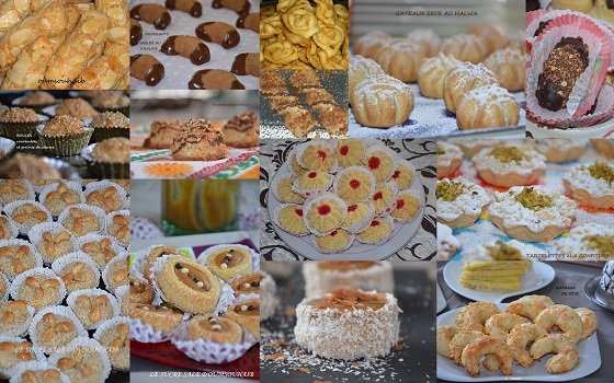 gâteaux secs algériens pour l'aid