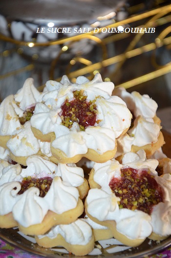 Sables Meringues A La Confiture Le Sucre Sale D Oum Souhaib