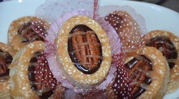 Mini Tartelette Chocolat Caramel Beurre Sale Le Sucre Sale D Oum