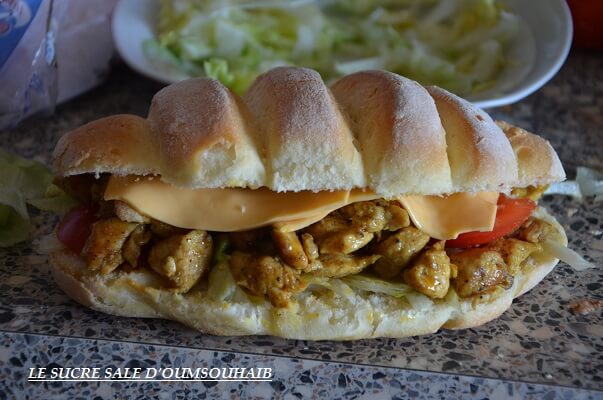 sandwich poulet curry 1