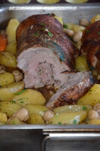 poitrine de veau farcie au four - Le Sucré Salé d'Oum Souhaib