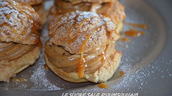 Choux Crème Praliné Au Caramel Beurre Salé