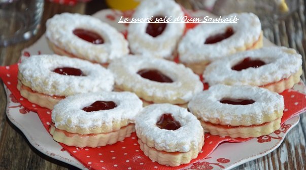 Sables Fondants A La Confiture Et Sucre Glace Le Sucre Sale D