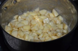 tarte aux pommes compote vanillée 4