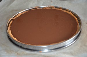 tarte au chocolat praliné 7