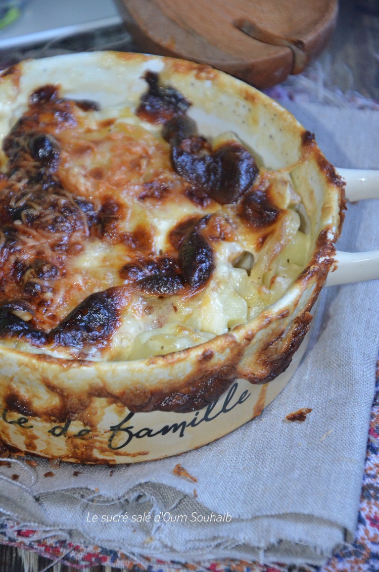 le vrai gratin dauphinois en mini cocotte