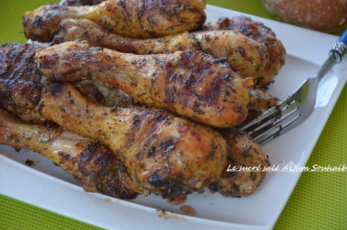 marinade pour pilons de poulet au barbecue ou au four
