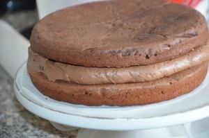 layer cake chocolat nutella 5