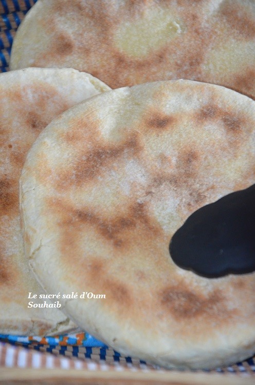 batbout pain marocain à la poêle
