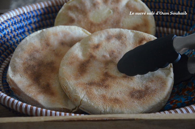 batbout pain marocain à la poêle