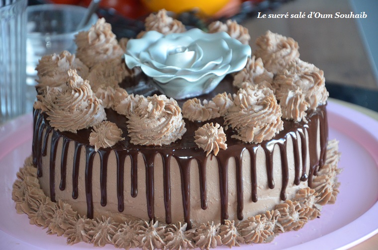 Layer Cake Au Chocolat Creme Mascarpone Le Sucre Sale D Oum Souhaib