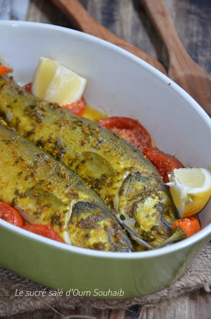 poisson-au-four-a-la-marocaine