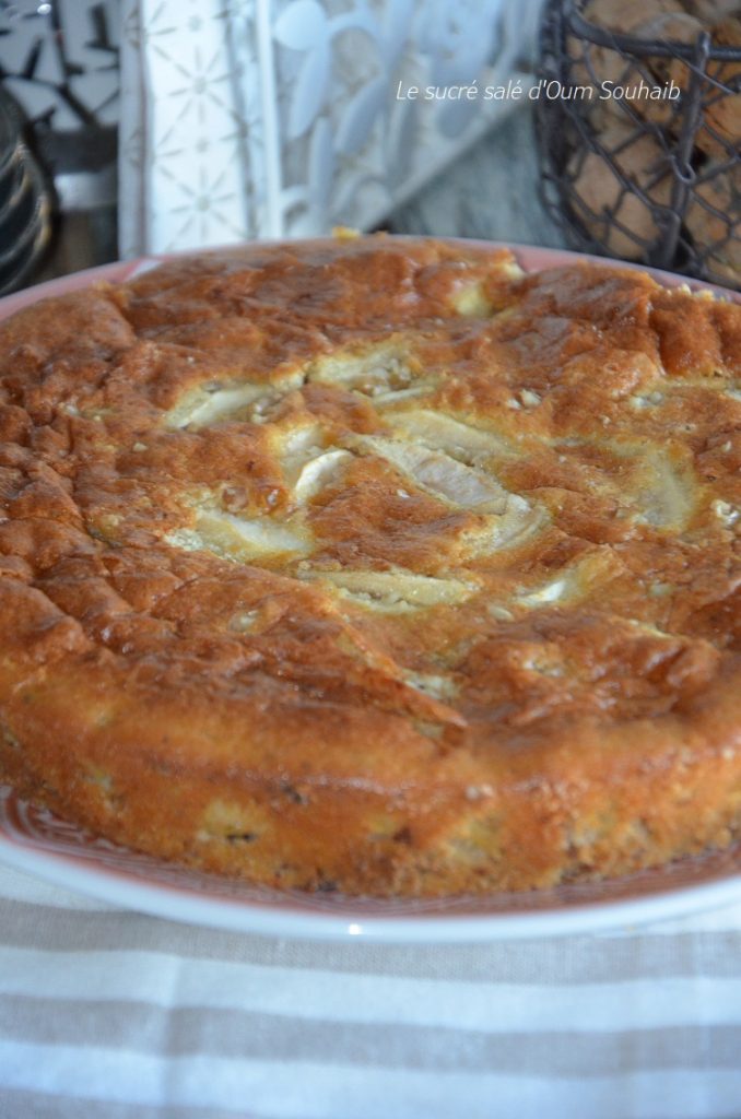 Gateau D Automne Aux Pommes Noix Et Cannelle Le Sucre Sale D Oum Souhaib