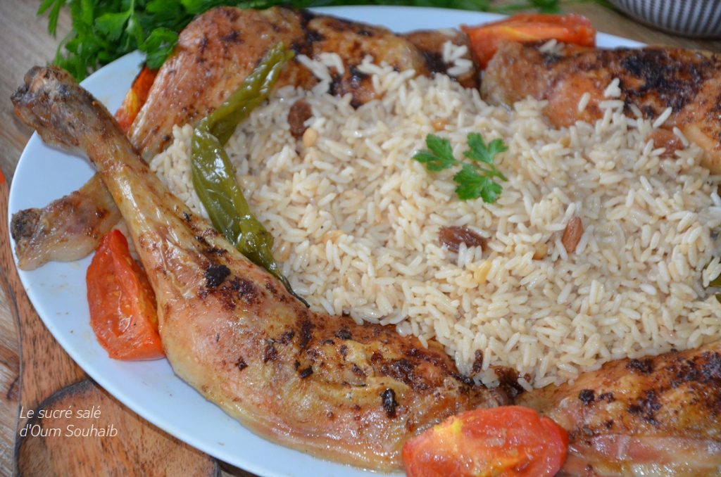 poulet-roti-turc-au-riz-pilaf